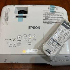 Epson EB-107 Projector投影機 3500流明