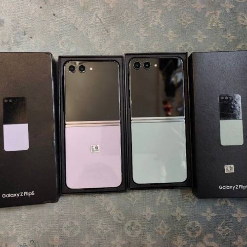 Samsung Galaxy Z Flip5 Flip 5 5G 8+256GB 全套新淨