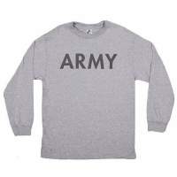 🇺🇸 美版軍事 "ARMY" 字Print 顏色: Grey 灰色 中碼