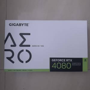 全新技嘉GIGABYTE RTX 4080 Super Aero 白色顯示卡