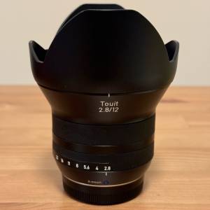 Zeiss Touit Distagon 12mm F2.8 Wide Angle Lens for Fujifilm X Mount