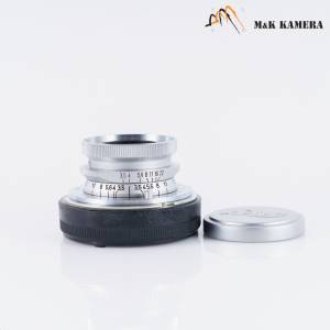 不可以睇小的老鏡頭Leica Summaron L39 35mm F/3.5 Lens Yr.1953 LTM Germany #10132