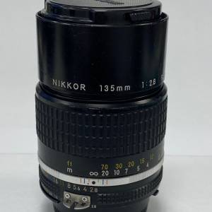 Nikon Nikkor Ai F mount 135 135mm F2.8 手動對焦 大光圈人像鏡
