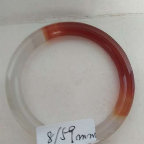 瑪瑙圓條手鐲，一隻120元兩隻200元。no.A7.6.24