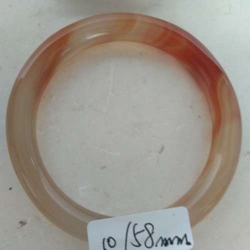 瑪瑙圓條手鐲，一隻120元兩隻200元。no.A7.6.24