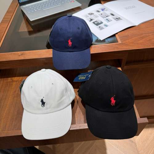 Polo Ralph Lauren 經典款棉質運動 棉 鴨舌帽男女同款情侶款 多色