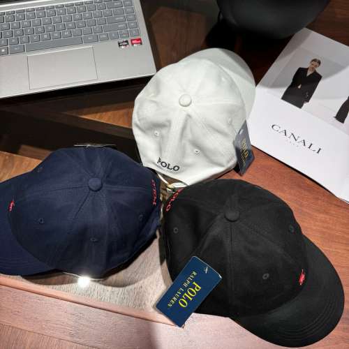 Polo Ralph Lauren 經典款棉質運動 棉 鴨舌帽男女同款情侶款 多色