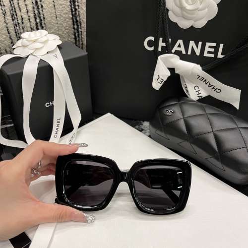 Chanel香奈兒墨鏡ch6823香奶奶新款太陽鏡