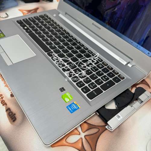 (荃灣實體店,電競筆電,白色版😍)Lenovo  i7 4510U/16gb ram/256gb ssd/GeForce 840...