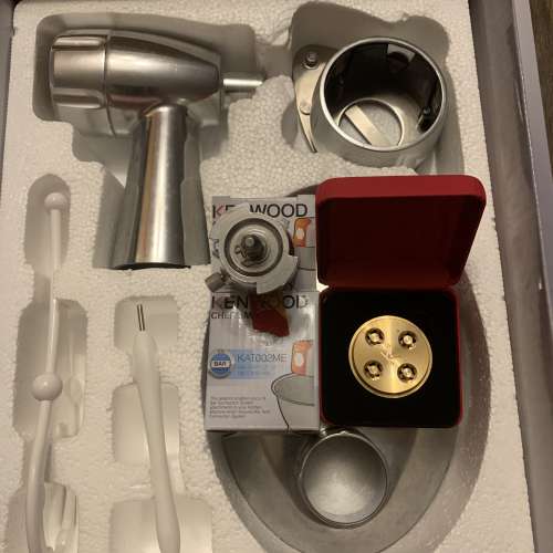 Kenwood pasta maker AT910, KAT002ME adapter, AT910009 mixer