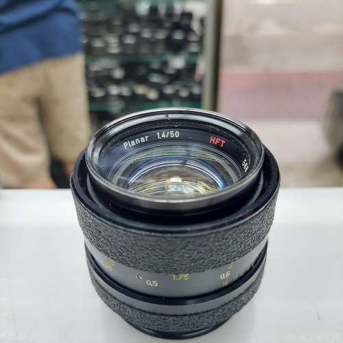 ROLLEI CARL ZEISS PLANAR 50MM F1.4 HFT GERMANY QBM MOUNT