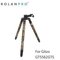 Nylon Tripod Protection Camouflage Coat For Gitzo GT5562GTS - Gray Camouflage