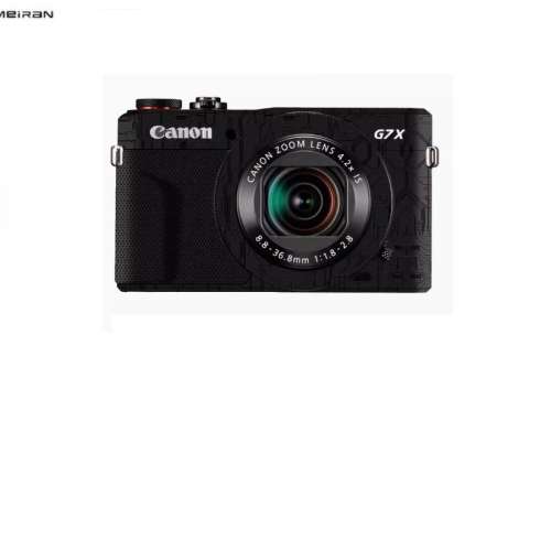 Camera Body Skin Decoration 3M Sticker Film Cover For Canon G7 X II - 電路黑色