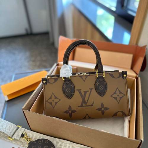 牛皮 Onthego East West女包包單肩斜包鏈條包腋下包斜挎包