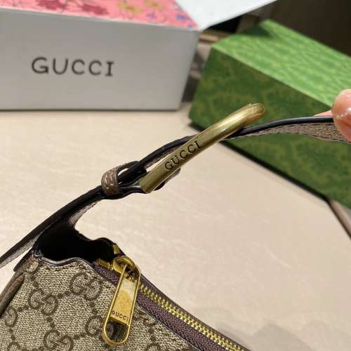 酷奇腋下包GUCCI女包包單肩斜包鏈條包腋下包斜挎包