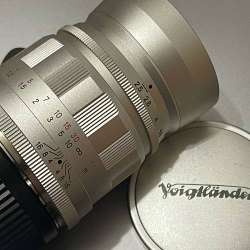 (抵玩人像鏡）Voigtlander Color Heliar 75mm F2.5 （MC版 Leica L39 LTM)