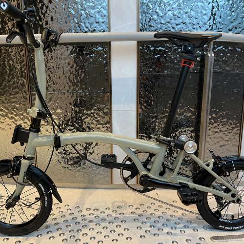 最新版本 MINT BOB 3  14吋 3速鉻鉬鋼車架 小布式折叠車 送前後蛙燈叮叮