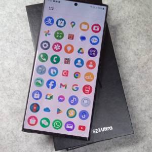 Samsung Galaxy S23 Ultra,雙咭國際版,(256gb),99%新.