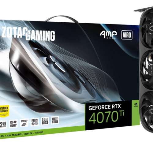 Zotac GAMING GeForce RTX 4070 Ti AMP Extreme AIRO