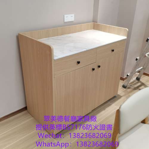 生產各種防火膠板備餐櫃,訂製餐廳櫃式傢私工廠,專業生產各種木製餐邊櫃,異形木櫃訂...