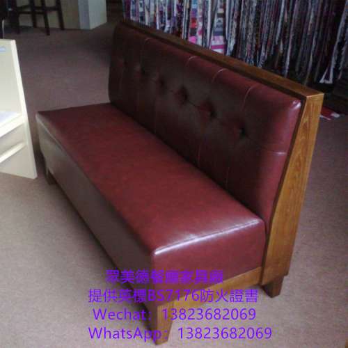 茶餐廳卡位梳化訂造,防火阻燃卡位梳化,儲物櫃沙發訂製,茶餐料理店卡位沙發座椅訂造,...