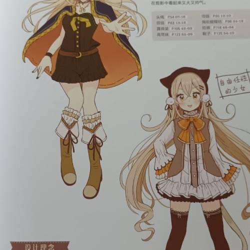 糖果童話風衣裝圖集