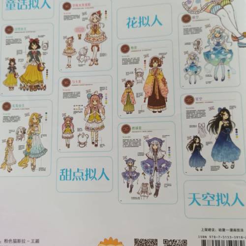 漫畫拟人美少女設定資料集