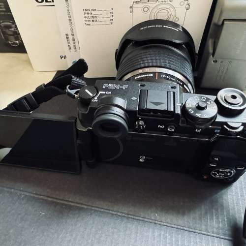 Olympus Pen-F Black Set