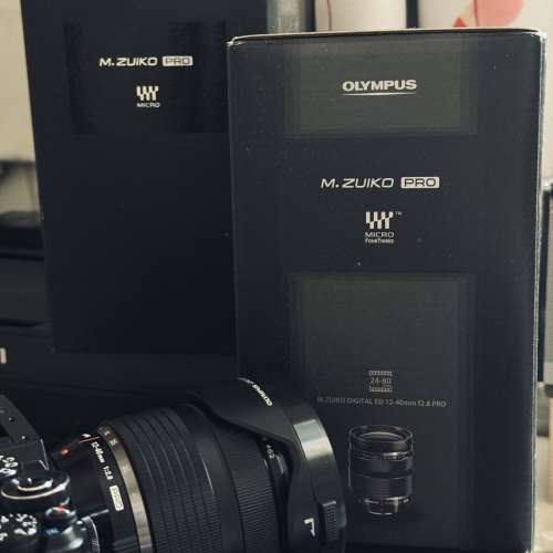 Olympus Pen-F Black Set