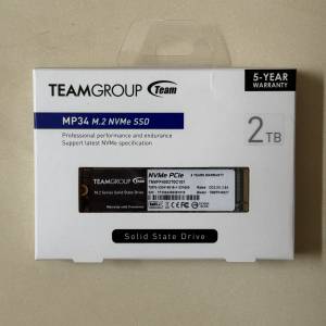 全新TEAM GROUP MP34 2TB SSD