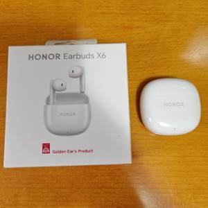 Honor earbuds x6 藍牙耳機 (全新未用過)
