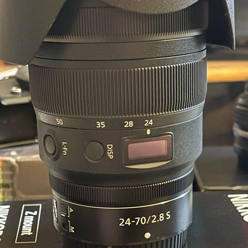 Nikon Z 24-70mm F2.8 S 香港行貨99%new 極少用 2月買入 保養到2025-2-20