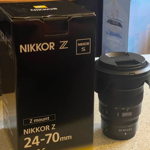 Nikon Z 24-70mm F2.8 S 香港行貨99%new 極少用 2月買入 保養到2025-2-20