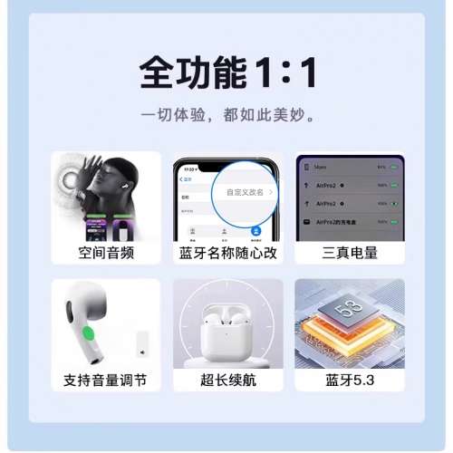 Air7代頂配藍牙耳機