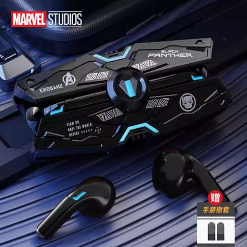 漫威鋼鐵俠美隊黑豹無線藍牙耳機