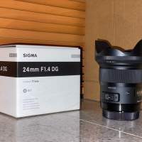 Sigma 24mm f/1.4 DG HSM Art Canon EF mount
