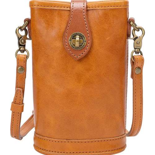 原創手工牛皮手機包