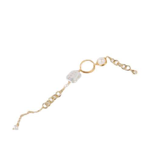 复古手链高级感巴洛克天然珍珠手镯