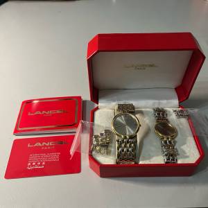 [made in Swiss瑞士製造] Lancel Paris watches 手錶