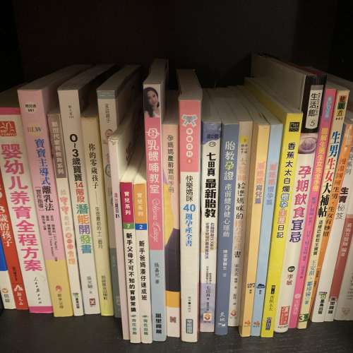 書籍（攝影，韓國旅遊，各種小說，烹飪，懷孕育兒）
