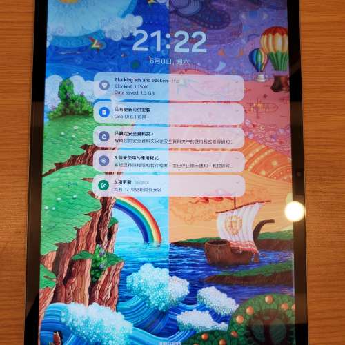 99%新Samsumg Galaxy Tab S7 FE行貨灰色