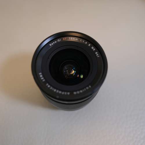 Fujifilm XF 16 f1.4 wr