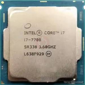 Intel I7 7700 CPU