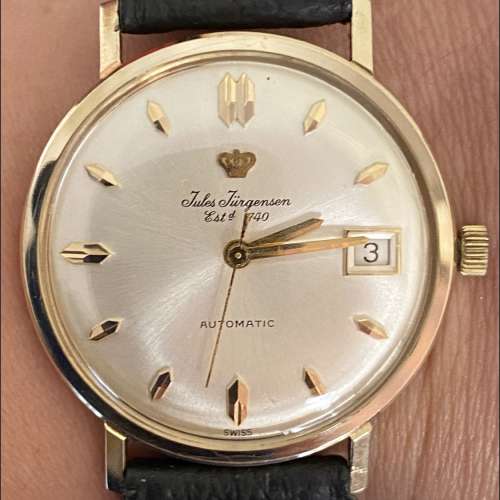 Jules jurgensen watch 14K 手錶