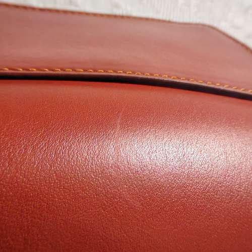 COACH蔻馳 Tabby 26 珠鏈拉鍊搭扣 皮革 腋下包斜挎包單肩包 中號 女款 紅鏽色