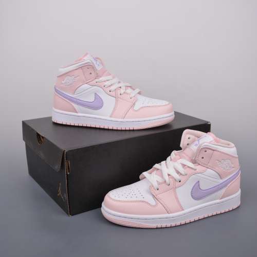 Air Jordan 1 Mid 少女粉