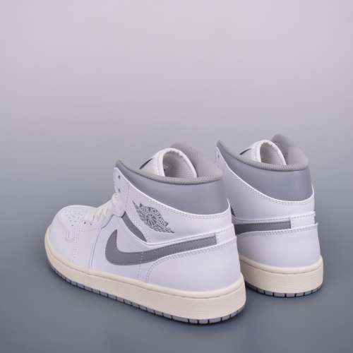 Air Jordan 1 Mid 氧化白灰 純原系列