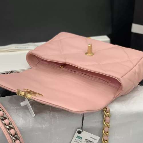 網紅時尚菱格羊皮撞色包包女2024高級百搭新款鏈條單肩斜挎方包