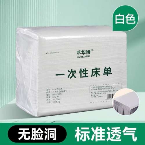 全新 防床蝨 即棄床單 床笠 一次性 白色 另有 被袋 枕袋 枕頭套 被套 旅行 trip st...