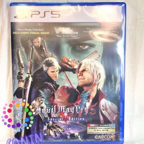 包順豐自提 全新PS5遊戲碟 鬼泣5特別版 DMC5 Devil May Cry 5